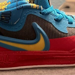Nike Kids Sneakers in Blue, Red, and Yellow